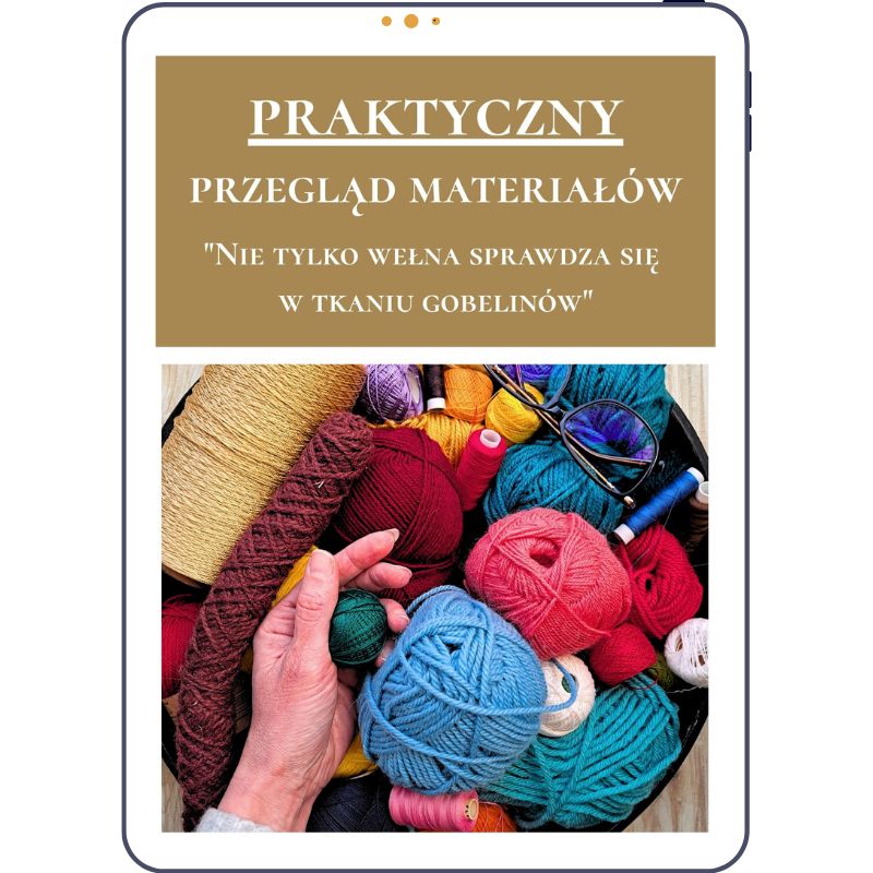 materiały do tkanina gobelinów